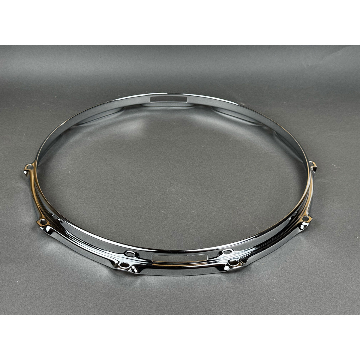 Slingerland Style Stick Saver Hoops 14", Reso Side, 10-Loch, 2,3mm, Chrome