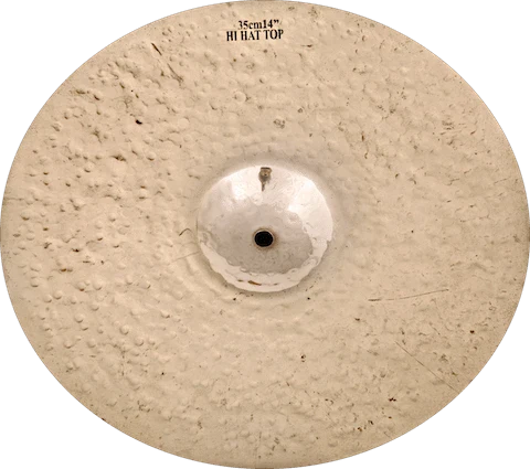 Turkish Cymbals Rock Beat Raw Hi-Hat Cymbals