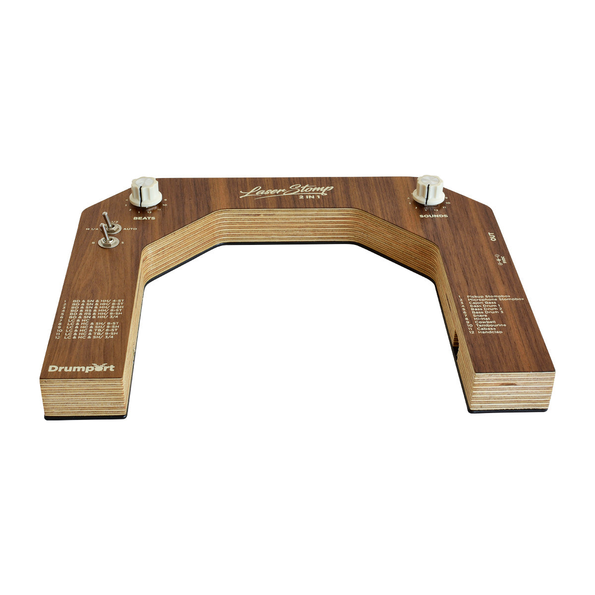 Drumport Laser Stomp 2 in 1 IR