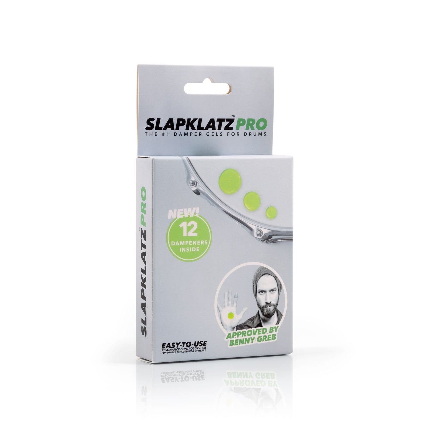 SlapKlatz Pro Alien Green 12 Stück Box