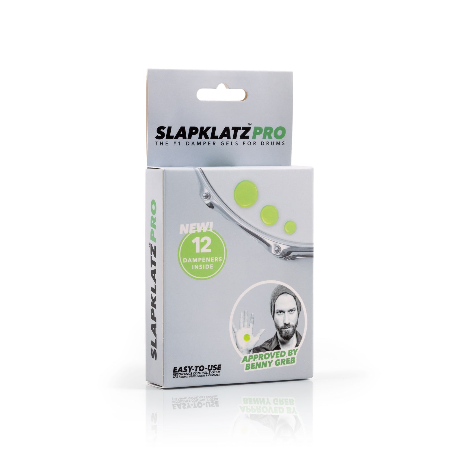 SlapKlatz Pro Alien Green 12 Stück Box