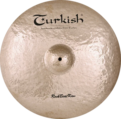 Turkish Cymbals Rock Beat Raw Crash Ride-Becken