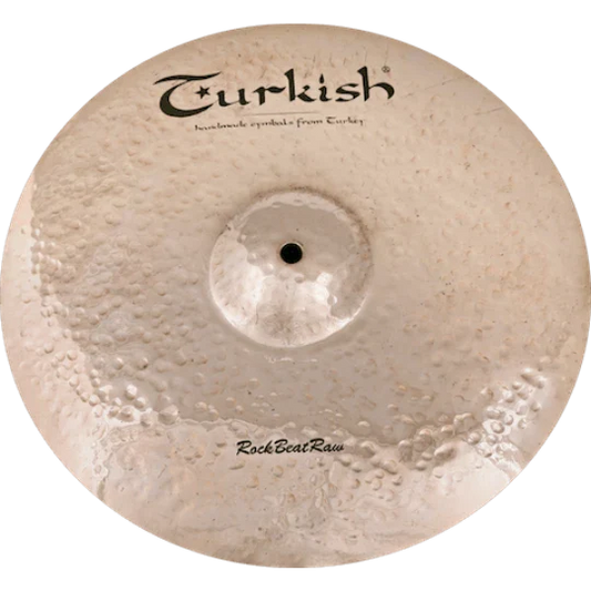 Turkish Cymbals Rock Beat Raw Hi-Hat-Becken