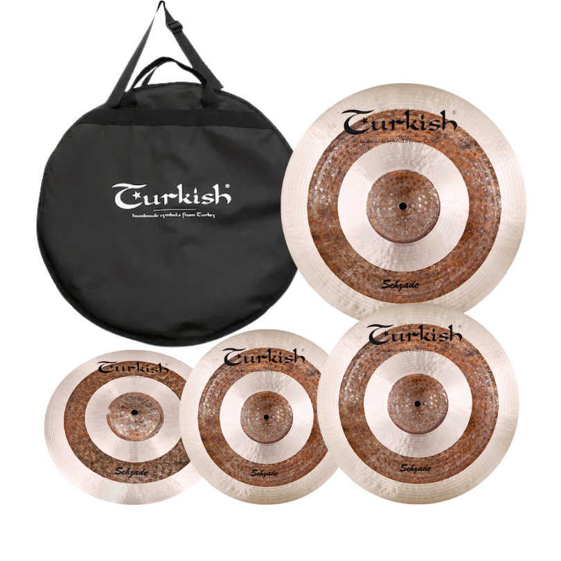 Turkish Cymbals Sehzade Set-Becken 1 (14"HH+16"C+18"C+20"R)