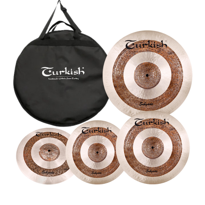 Turkish Cymbals Sehzade Set-Becken 1 (14"HH+16"C+18"C+20"R)