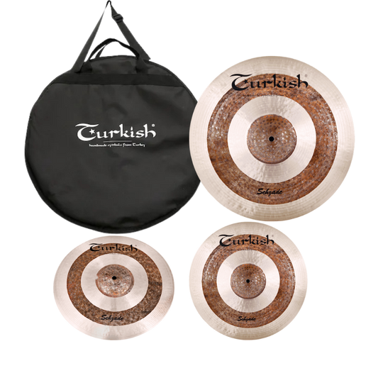 Turkish Cymbals Sehzade Set-Becken 2 (14"HH+16"C+20"R)