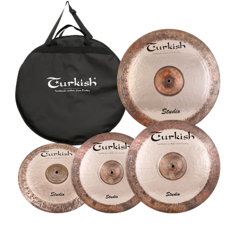Turkish Cymbals Studio Set 1 (14"HH+16"C+18"C+20"R)