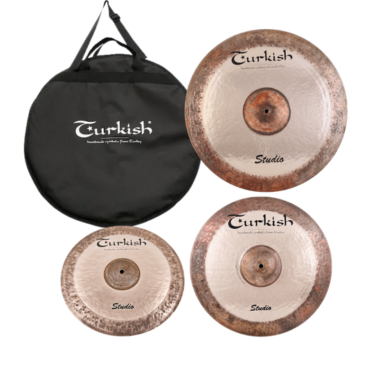 Turkish Cymbals Studio Set 2 (14"HH+16"C+20"R)
