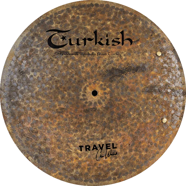 Turkish Cymbals Travel Flat Ride Sizzle-Becken