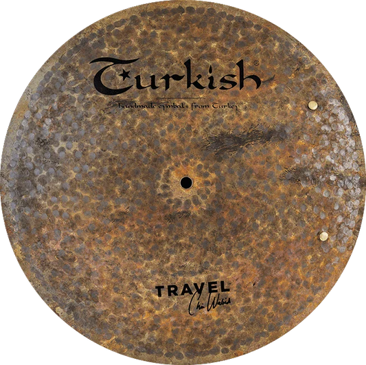 Turkish Cymbals Travel Flat Ride Sizzle-Becken