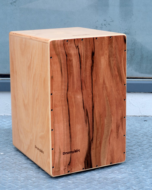Cajón Drumport Gig con micrófono incorporado, palisandro Santos